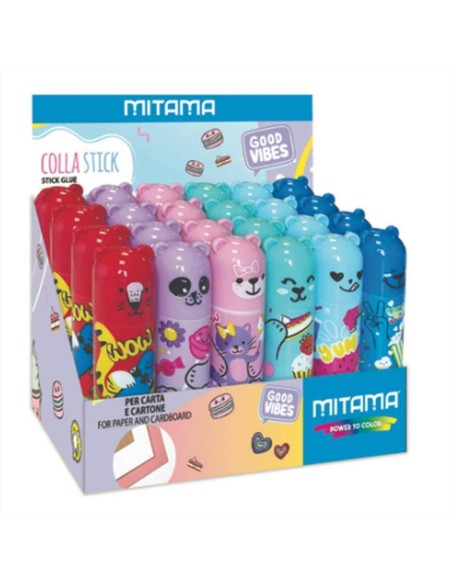 Colla Stick 15gr Good Vibes Mitama – 6 Colori a Scelta ✨🧡