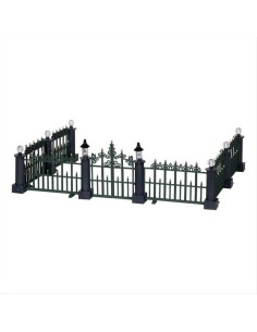 Classic Victorian Fence - Set di 7pz - 24534 – Recinzione Decorativa p