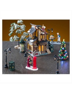 Lucy's Chocolate Shop Set 56677 Lemax – Negozio di Cioccolato Illumina