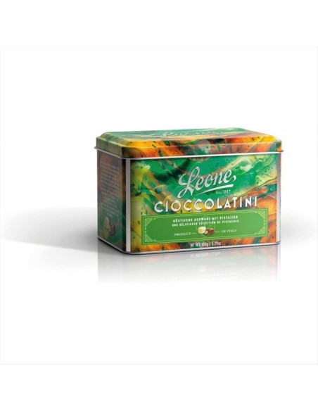 Latta Regalo Cioccolatini al Pistacchio Leone 150g – Tartufi E Lingott