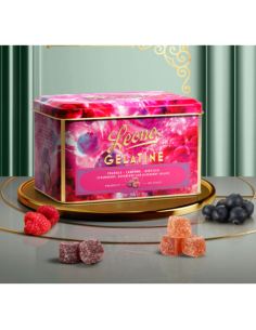 Gelatine di Frutta Cubifrutta Leone 200g - Latta Mista ai 3 Gusti 🍑🍋 2