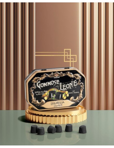 Gommose Leone Lattina 42g – 4 Gusti Naturali in Confezione da Gustare