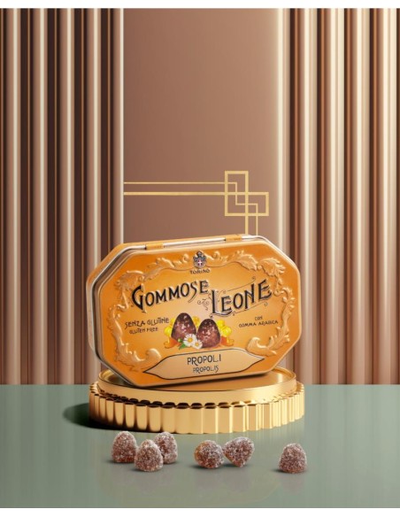 Gommose Leone Lattina 42g – 4 Gusti Naturali in Confezione da Gustare