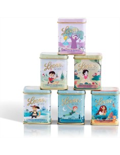 Pastiglie Leone Lattina C’era una Volta 30g – 6 Modelli, 2 Gusti
