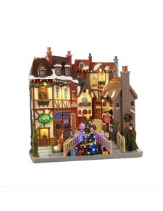 Oxfordshire Village Lemax 45225 – Facciata Illuminata con Dettagli Uni