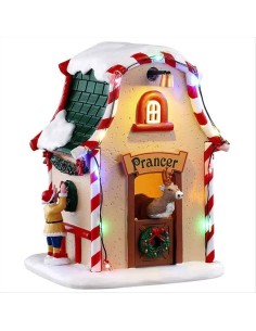 Prancer's Den 54568 Lemax – Rifugio Natalizio Illuminato 🦌🎄