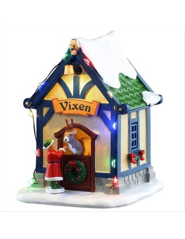 Vixen's Den 54566 Lemax – Rifugio Natalizio Illuminato 🦌🎄