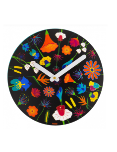 Orologio da parete 26cmo Jardin Fleuri | Diamante Rosa