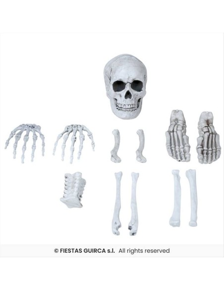 Ossa Finte 12pz in PVC - Decorazioni Horror Halloween 🦴👻