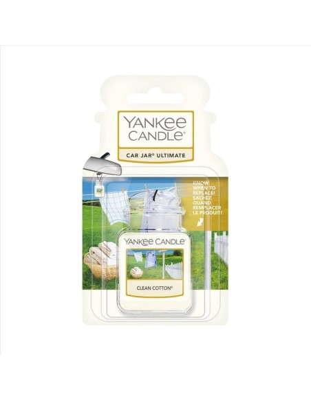 CLEAN COTTON Profumatore per auto Car Jar Ultimate Yankee Candle