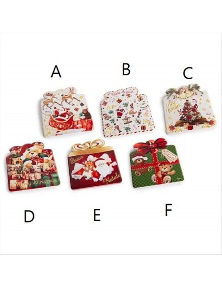 Sottobicchieri natalizi in ceramica - 6 varianti - H11 cm 🎅☕