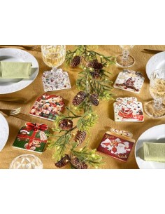 Sottobicchieri natalizi in ceramica - 6 varianti - H11 cm 🎅☕ 2