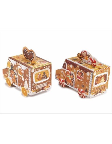 Scatola Furgoncino di Pan di Zenzero - 2 varianti