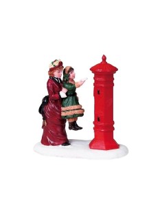 Letter To Santaletter β Bimba che imbuca letterina 82506  Lemax