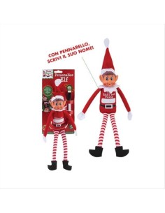 Elfo Monello Personalizzabile h40cm 🎨🎄 2 modelli da decorare