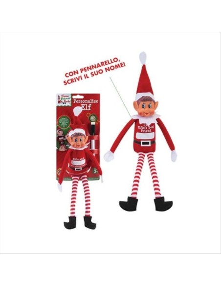 Elfo Monello Personalizzabile h40cm 🎨🎄 2 modelli da decorare Elfo Monello Personalizzabile h40cm 🎨🎄 2 modelli da decorare