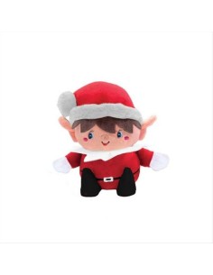 Pupazzo Elfo Arthur Seduto H20cm 🎅🧸 Morbido e festoso