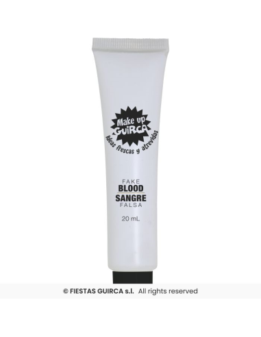 Tubo Sangue Finto Lavabile  Alta Qualità 20ml o 100ml 