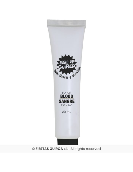 Tubo Sangue Finto Lavabile  Alta Qualità 20ml o 100ml 