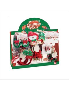 Accessori Natalizi 12 Modelli 🎅✨ Occhiali, Bracciali, Pinze, Scrunchy