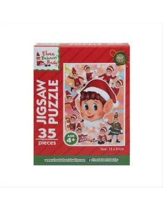 Puzzle Elfo Monello 35 pezzi 21x15cm 🎅🧩 Gioco creativo natalizio