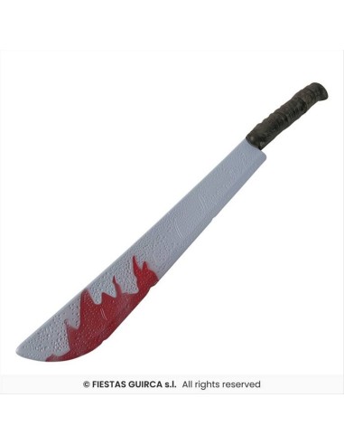 Macete Insanguinato 76cm in PVC – Accessorio Horror Halloween 🔪🩸