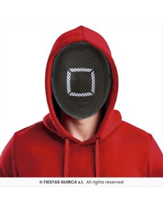 Maschera Squid Game 29x24cm - 4 Varianti in PVC
