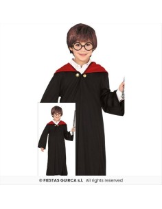 Costume da Mago Unisex Bambini - Taglie 3-12 Anni Stile Harry Potter