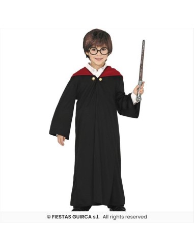 Costume da Mago Unisex Bambini - Taglie 3-12 Anni Stile Harry Potter