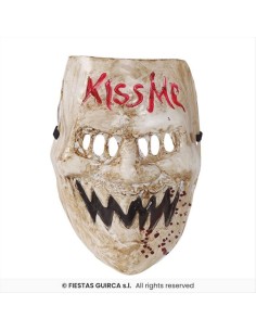 Maschera Assassino Horror Kiss Me in PVC - Halloween Adulti 🎭🩸 2