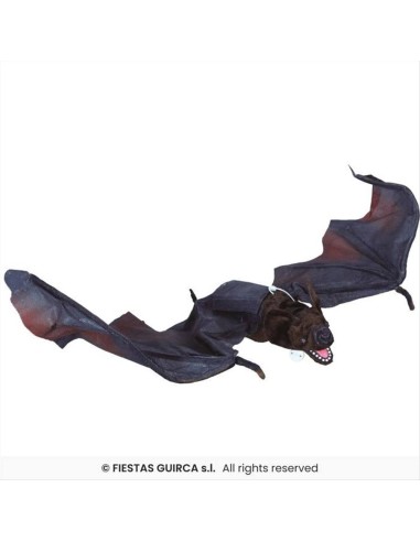 Pipistrello Animato 90cm - Con Luce, Suono e Movimento 🎃🦇