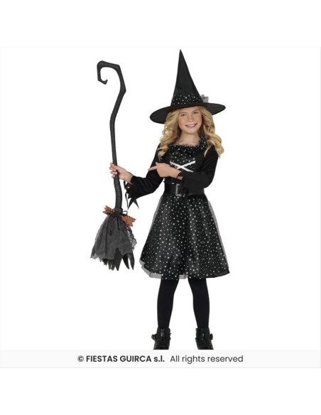 Scopa da Strega Smontabile H90cm - Accessorio Halloween 🧹🎃