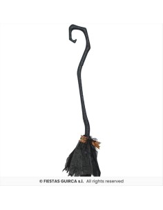 Scopa da Strega Smontabile H90cm - Accessorio Halloween 🧹🎃 2