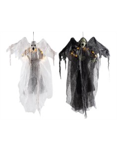 Mostro demoniaco Fantasma Zombie con Luci H90cm Halloween