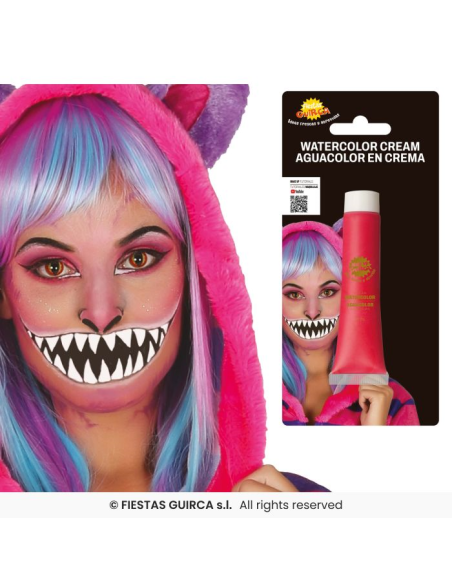 Trucco a Base d’Acqua 20ml - 14 Colori Lavabili per Feste e Halloween 
