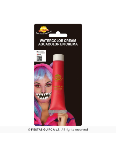 Trucco a Base d’Acqua 20ml - 14 Colori Lavabili per Feste e Halloween 