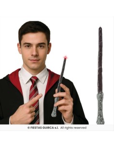 Bacchetta Mago con LED h36cm – Accessorio Magico per Feste e Cosplay ✨