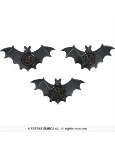 Fischietti Pipistrello 3pz - Accessorio Divertente Halloween 2