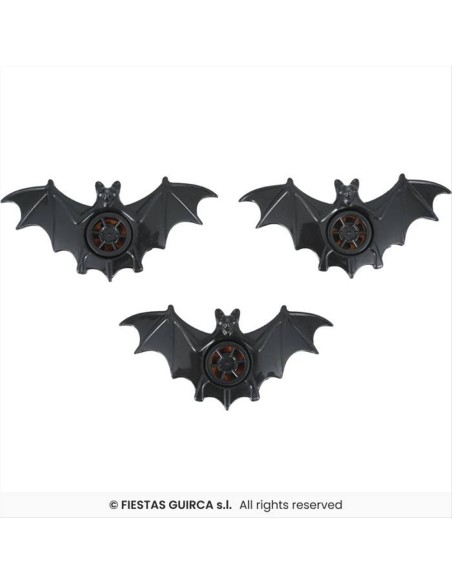 Fischietti Pipistrello 3pz - Accessorio Divertente Halloween