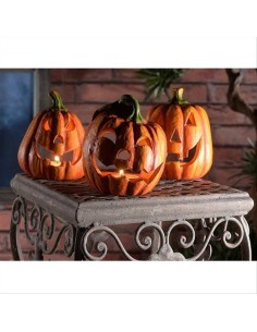 Zucca Portacandela in Terracotta H11cm 🎃🕯️ 2 varianti 2