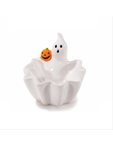 Fantasma Porta Caramelle Svuotatasche di Halloween 👻🍬 H12,5cm