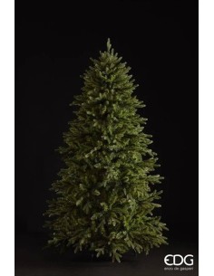EDG Albero Pino Cristallo H210cm D124cm Albero di Natale Real Touch ✨ 2