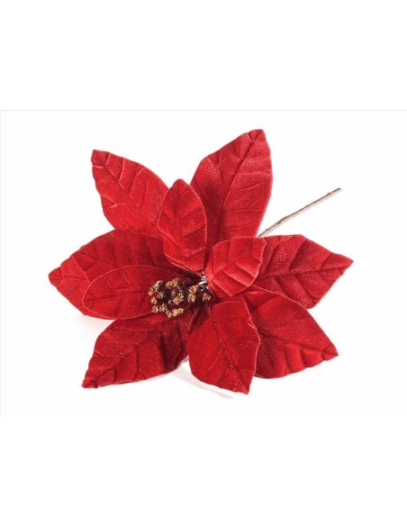 Stella di Natale velluto rosso