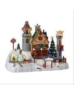 North Pole Fun Fair con 4.5V adattatore 35019 Lemax