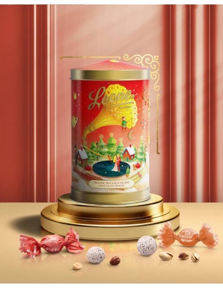 Latta Carillon con Praline Cri Cri Leone 130g - Magia e Dolce Musica d