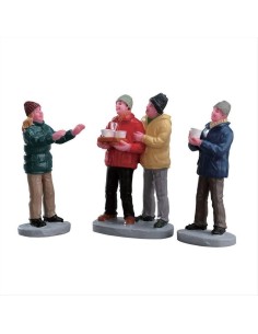 Cider Service Set 3pz 72509 Lemax – Figurine Festa d’Autunno 🍎🍂