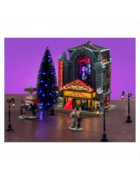 Fright Night Cinema Kit 56664 Lemax – Cinema Horror Illuminato Spooky 