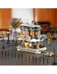 Holly Jolly Junction Lemax 45274 – Stazione Natalizia Illuminata con A 2