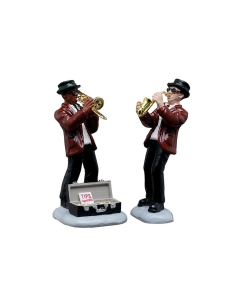 Jazz Duo Set 2pz 52523 Lemax – Figurine Musicali Natalizie 🎷🎄 2