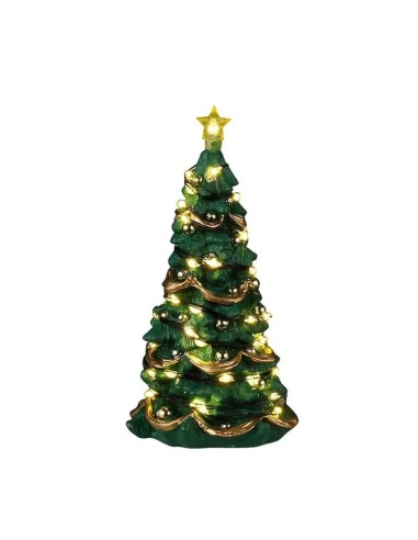 Joyful Christmas Tree 54525 Lemax – Albero Natalizio con Luci LED